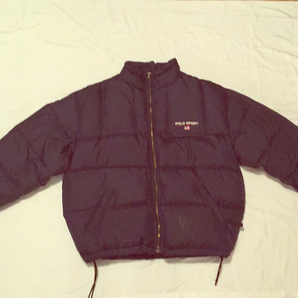 Navy Blue Polo Ralph Lauren Winter Coat